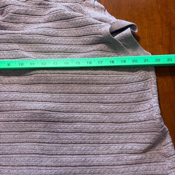 COCO + CARMEN Light Purple Sweater Hooded Vest Size XXL - Picture 4 of 5